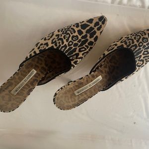 Shoes with small heel Manola Blanhik